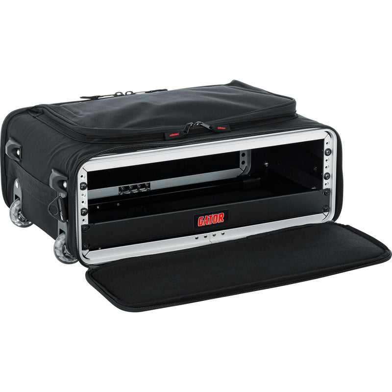 Gator 2U Lightweight Rolling Rack Bag (Black)