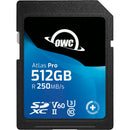 OWC 512GB Atlas Pro UHS-II SDXC Memory Card (2-Pack)