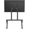 Heckler H497 VESA Adapter Kit for Heckler AV Cart & Heckler TV Stand (Black Gray)