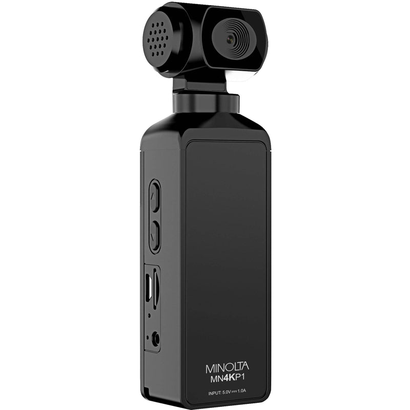 Minolta MN4KP1 UHD 4K Compact Camcorder (Black)