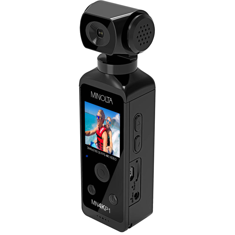 Minolta MN4KP1 UHD 4K Compact Camcorder (Black)