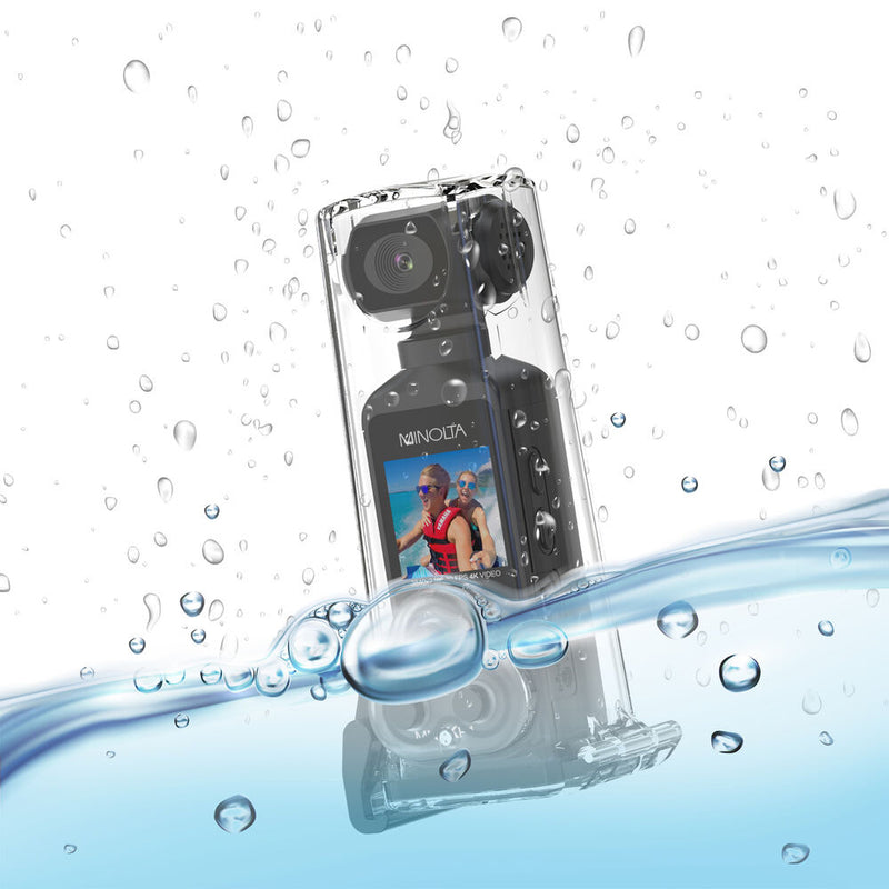 Minolta MN4KP1 UHD 4K Compact Camcorder (Black)