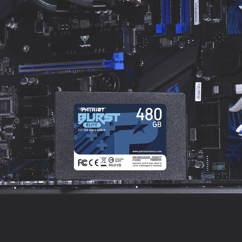 Patriot 480GB Burst Elite 2.5" SATA III Internal SSD