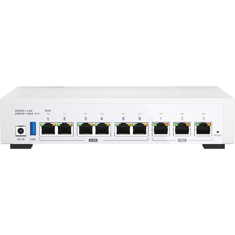 QNAP QHora-322 9-Port 10GbE SD-WAN Router