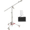 Neewer Stainless Steel C-Stand with Casters and Boom Arm (10')