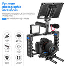 Neewer VS107 Aluminum Video Camera Cage Kit (Blue + Black)