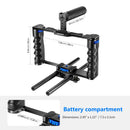 Neewer VS107 Aluminum Video Camera Cage Kit (Blue + Black)
