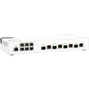 QNAP QSW-M2106-4C 10-Port 10GbE/2.5GbE Layer 2 Web Managed Switch