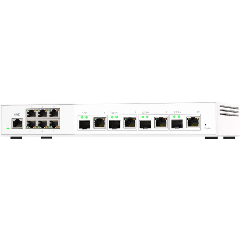 QNAP QSW-M2106-4C 10-Port 10GbE/2.5GbE Layer 2 Web Managed Switch