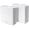 ASUS ZenWiFi XT9 AX7800 Wireless Tri-Band Mesh Wi-Fi System (2-Pack, White)