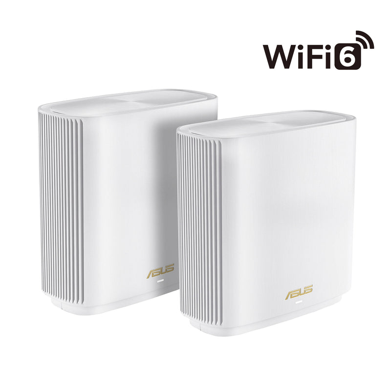 ASUS ZenWiFi XT9 AX7800 Wireless Tri-Band Mesh Wi-Fi System (2-Pack, White)