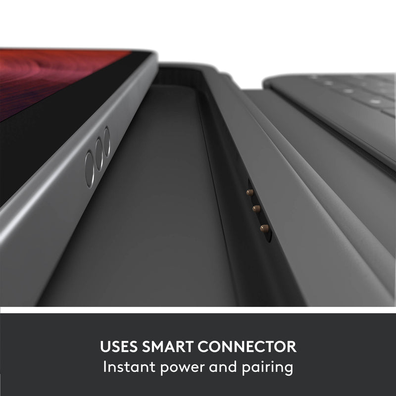 Logitech Rugged Folio Protective Keyboard Case for 10.9" iPad 10th Gen (Graphite)