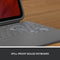 Logitech Rugged Folio Protective Keyboard Case for 10.9" iPad 10th Gen (Graphite)