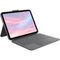 Logitech Combo Touch Backlit Keyboard Case for Apple 10.9" iPad 10th Gen (Oxford Gray)