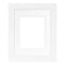MCS Framatic Metro Frame with 11 x 14" Glass and 8 x 10" Mat (White)