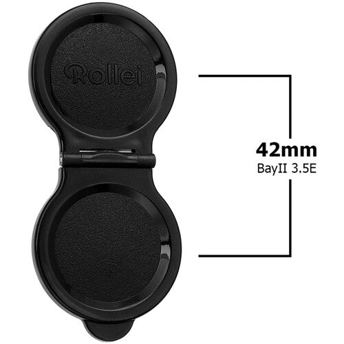FotodioX Plastic Pro Lens Cap for Rolleiflex TLRs with Bay IIa 75mm 3.5 C & E