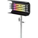 Quasar Science 4-Bank Shell with Ossium Plate and Four Rainbow 2 Lights (2')