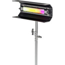 Quasar Science 2-Bank Shell with Ossium Plate and Double Rainbow (2', 2-Light Kit)