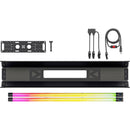Quasar Science 2-Bank Shell with Ossium Plate and Two Rainbow 2 Lights (4')
