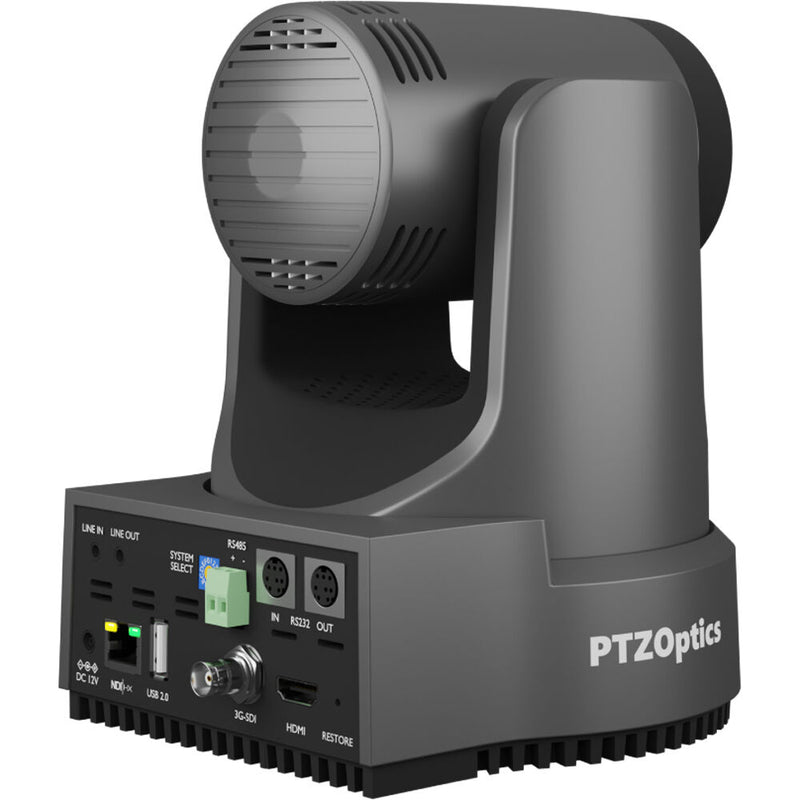 PTZOptics Move 4K SDI/HDMI/USB/IP PTZ Camera with 12x Optical Zoom (Gray)