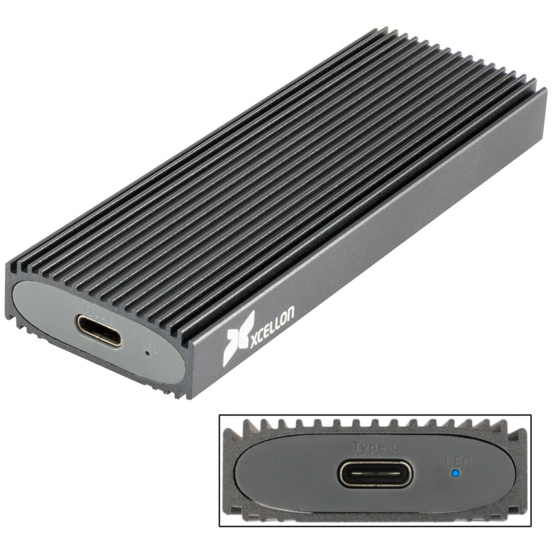 Xcellon M2NS USB-C 3.2 Gen 2 M.2 SSD Enclosure