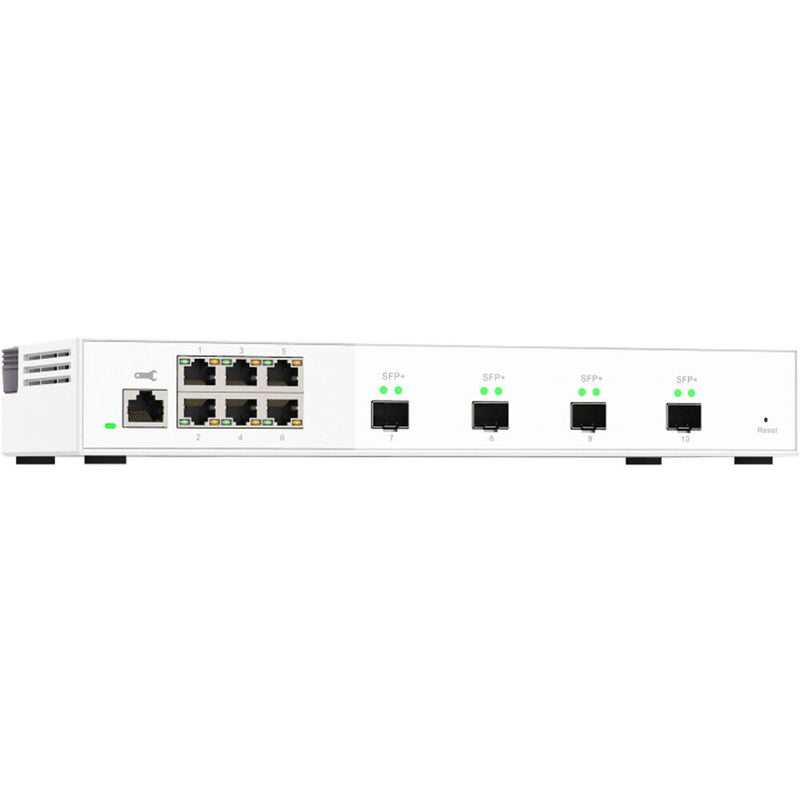 QNAP QSW-M2106-4S 10-Port 10GbE/2.5GbE Layer 2 Web Managed Switch