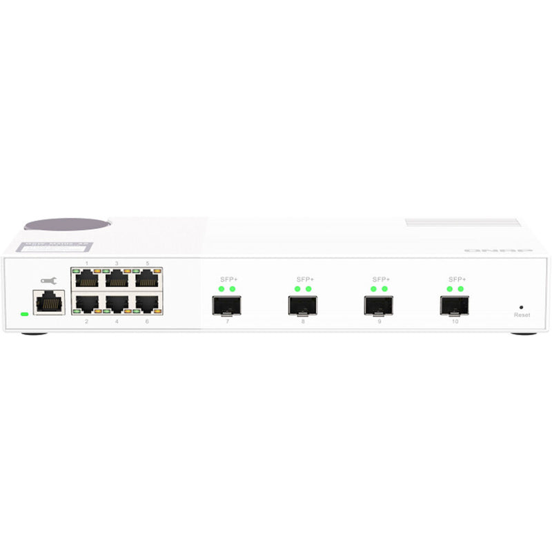 QNAP QSW-M2106-4S 10-Port 10GbE/2.5GbE Layer 2 Web Managed Switch