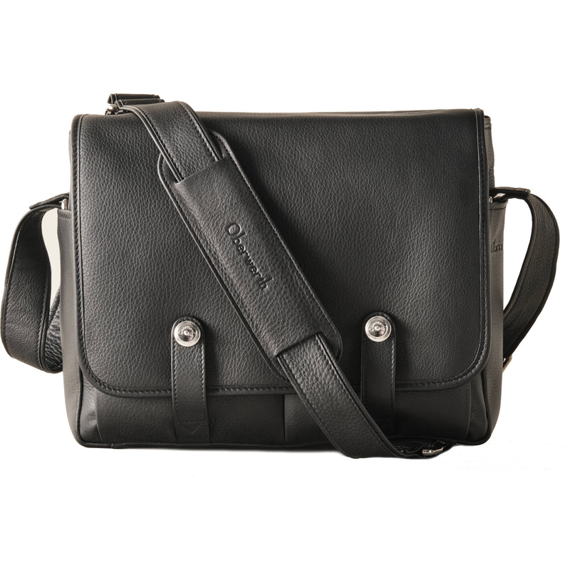 Oberwerth Little William Camera Bag (Black with Red Lining & Insert)