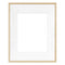 MCS Framatic Woodworks Frame with 16 x 20" Glass & 11 x 14" Mat Opening (Natural)
