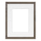 MCS Framatic Woodworks Frame with 8 x 10" Glass & 5 x 7" Mat Opening (Barn Gray)