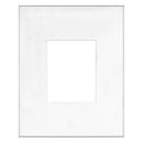 MCS Framatic Fineline Aluminum Frame with 16 x 20" Glass and 8 x 10" Mat (Silver)