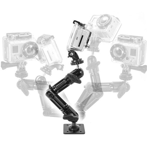 ARKON Heavy-Duty Wall Mount with Adjustable Arm for GoPro Action Cameras