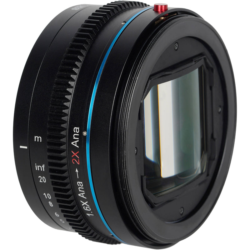 Sirui 35mm T2.9 1.6x Full-Frame Anamorphic Lens Kit with 1.25x Anamorphic Adapter (E Mount)