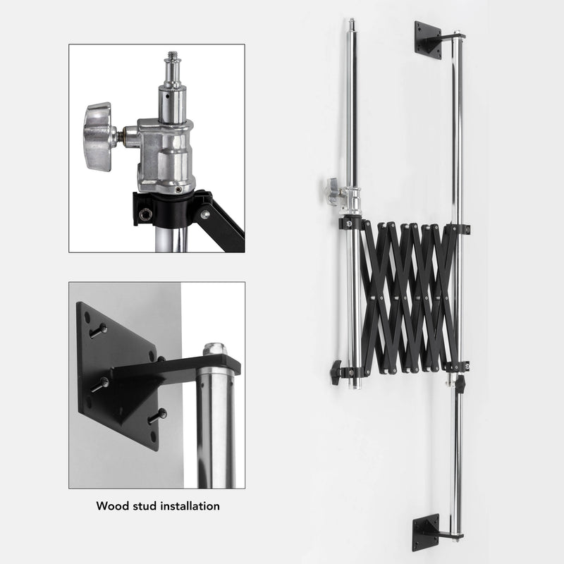 Impact Wall Mount Scissor Boom