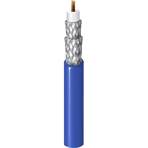 Belden 1505F Coaxial RG59/U Type Cable (1000', Blue)