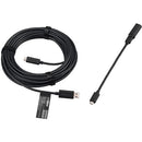 Yamaha CBL-L10AC USB-A to USB-C Fiber Optic Cable for CS-800 and CS-500 (32.8')