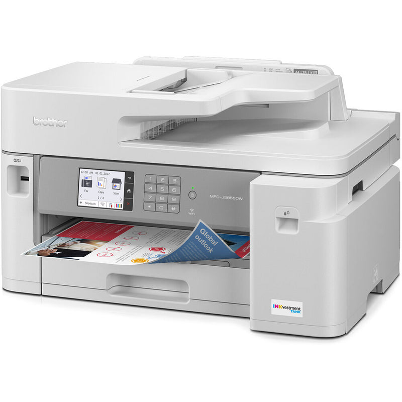 Brother MFC-J5855DW INKvestment Tank All-in-One Color Inkjet Printer