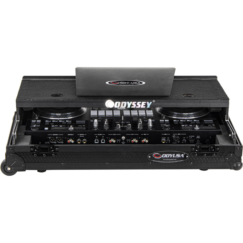 Odyssey Pioneer DDJ-Rev7 Industrial Board Flight Case with Glide-Style Laptop Platform