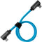 Kondor Blue 20" Dual Right-Angle USB-C Cable