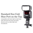 Sunwayfoto CB-06 Cold Shoe Adapter with Arca-Type Base