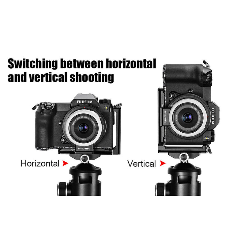Sunwayfoto Custom L-Bracket for Fujifilm GFX 100S