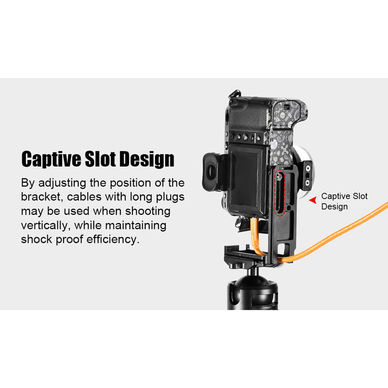 Sunwayfoto Custom L-Bracket for Fujifilm GFX 100S