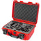 Nanuk Hard Case with Insert for DJI Avata FPV, Goggles & Controller (Red)