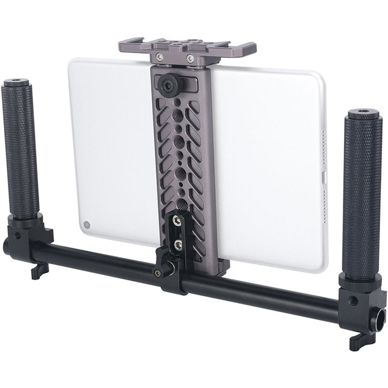 Niceyrig Dual Handheld Metal Support Kit for Tablets & Select iPad Models