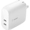 Belkin BoostCharge 40W 2-Port USB-C PD Wall Charger