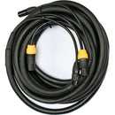 American DJ True 5-Pin DMX Locking Power Link Combo Cable (25')