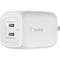 Belkin BoostCharge Pro 65W Dual USB-C GaN Wall Charger