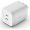 Belkin BoostCharge Pro 65W Dual USB-C GaN Wall Charger