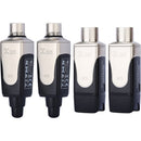 Xvive Audio U3D Dual Plug-On Wireless Audio System for Dynamic Microphones & Active Monitors (2.4 GHz)
