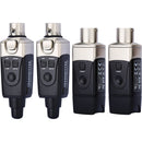 Xvive Audio U3D Dual Plug-On Wireless Audio System for Dynamic Microphones & Active Monitors (2.4 GHz)